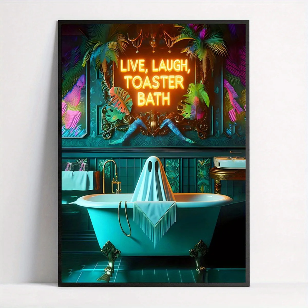 Art Deco Modern Canvas Wall Art Print - 
