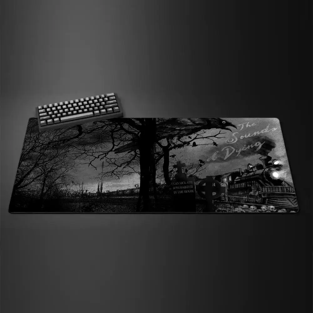 Natural Rubber Mouse Pad Multi-Size non-slip Gaming mouse pad Gamer E-Sports Mouse Mat Game Mechanical Keyboard XXL Desk Mat