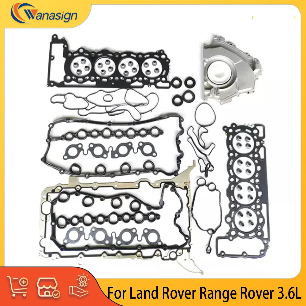 Parti del motore Set guarnizioni completo adatto 3.6 L V8 Diesel 368DT per Land Rover Range Rover LR005893 1102415 1418990 1420910 LR002340
