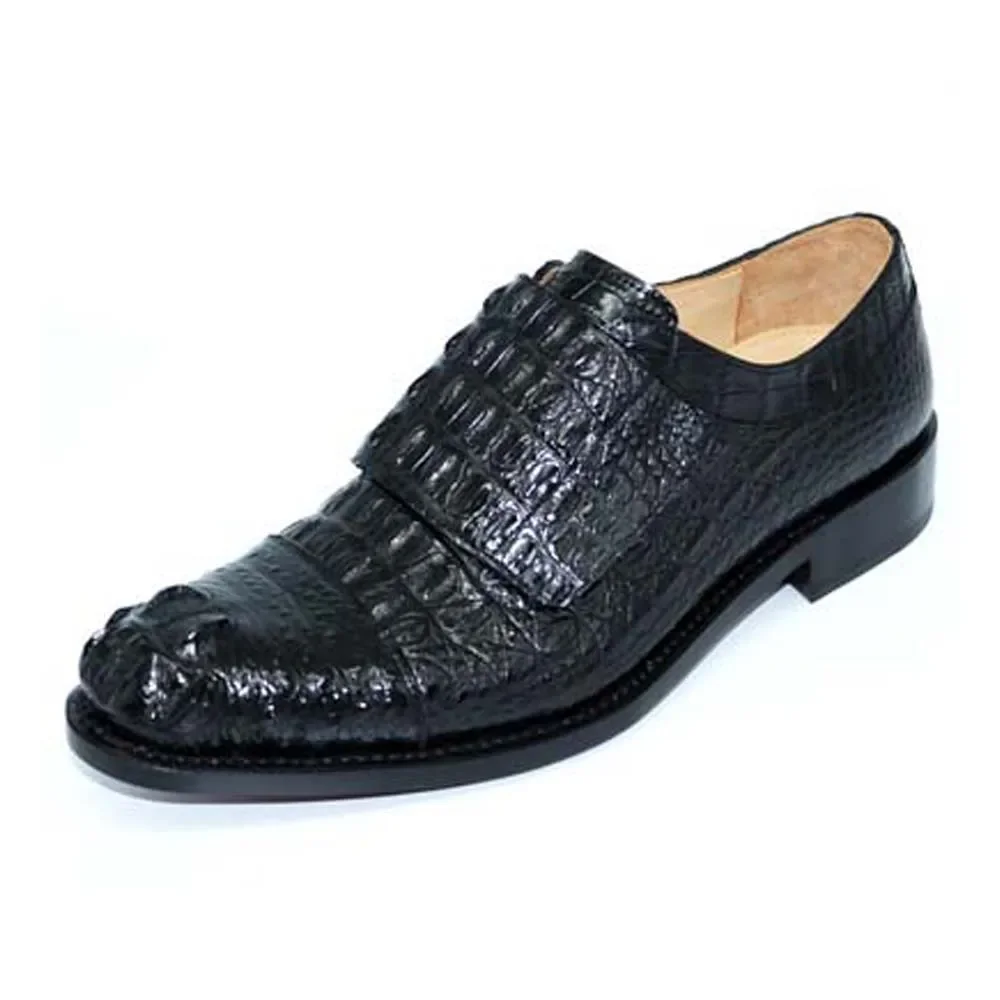 hulangzhishi  new crocodile  Leather shoes  Men crocodile   Business male Casual