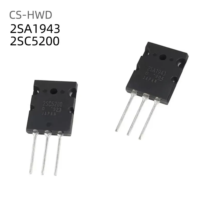 2SA1943 2SC5200 A1943 C5200 TO-3PL High-Power Audio Power Amplifier Transistor Tube  New Good Quality Chipset