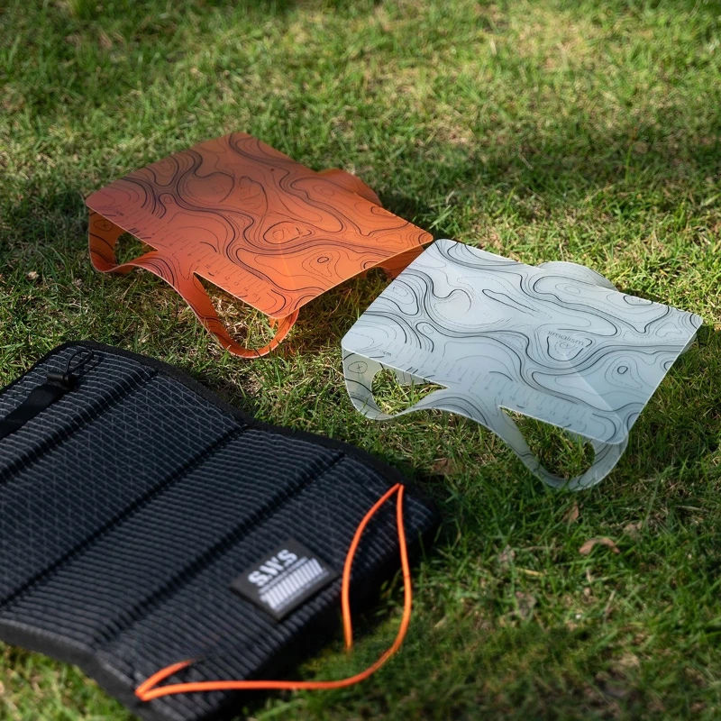 

Waterproof Mini Hiking Table - Foldable Camping Coffee Table Portable Picnic Desk 7kg Capacity Eco-Friendly Outdoor Storage