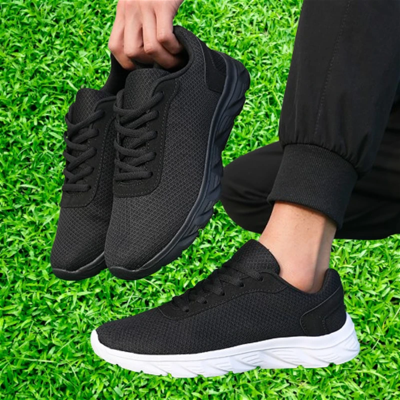 

Men's Running Shoes, Mesh Breathable Sports Shoes, Autumn Fashion Casual Non Slip Lace Up Casual Shoes, Best-selling in 2025