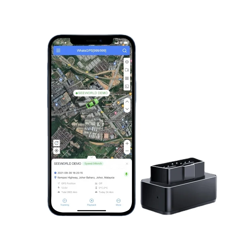 

SEEWORLD Multifunctional Remotely Control Trace Playback OBD Vehicle Gps Tracking Devices