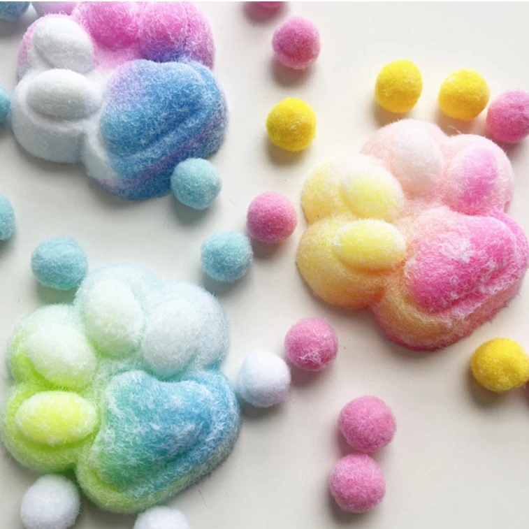 Kleurrijke Zachte Squishy Kat Poot Stress Relief Speelgoed Langzaam Stijgende Fidget Zintuiglijke Speelgoed voor Volwassenen Kinderen Angst Relief Squeeze Geschenken