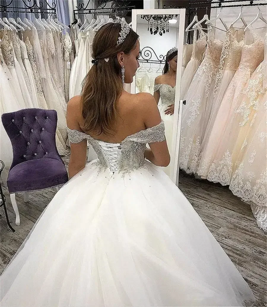 Robe de Mariée CitroBeads Chérie Personnalisée, Grande Taille, Corset Dos aux, pour Patients