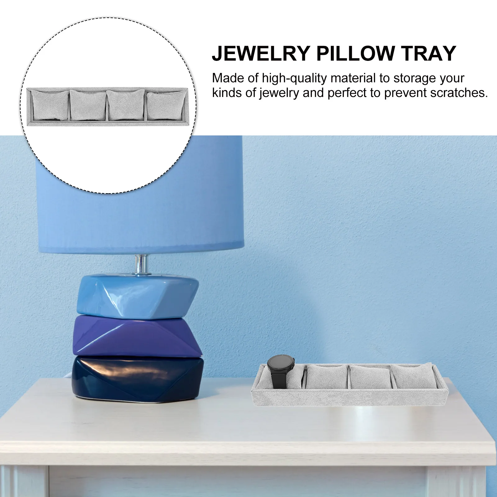 

Watch For Cuffs Jewelry Display Storage Cuffs Pillow Bangles Organizer With Pillows Elegant Watch Display Tray Tray