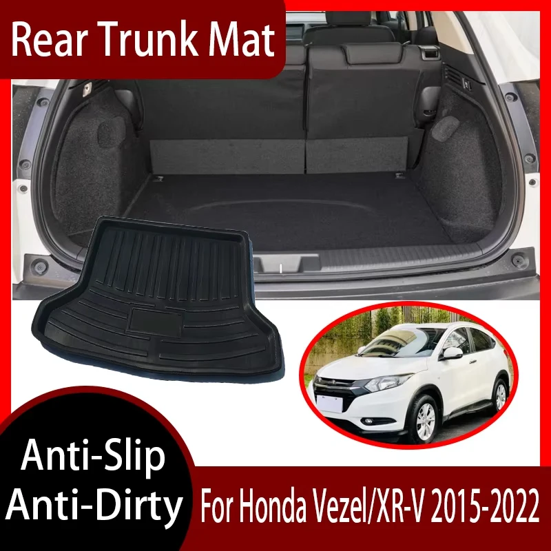 

Trunk mat For Honda Vezel XR-V XRV 2015 2016 2017-2022 Anti-Slip Waterproof Trunk Mat High Temperature Resistant Storage Carpet