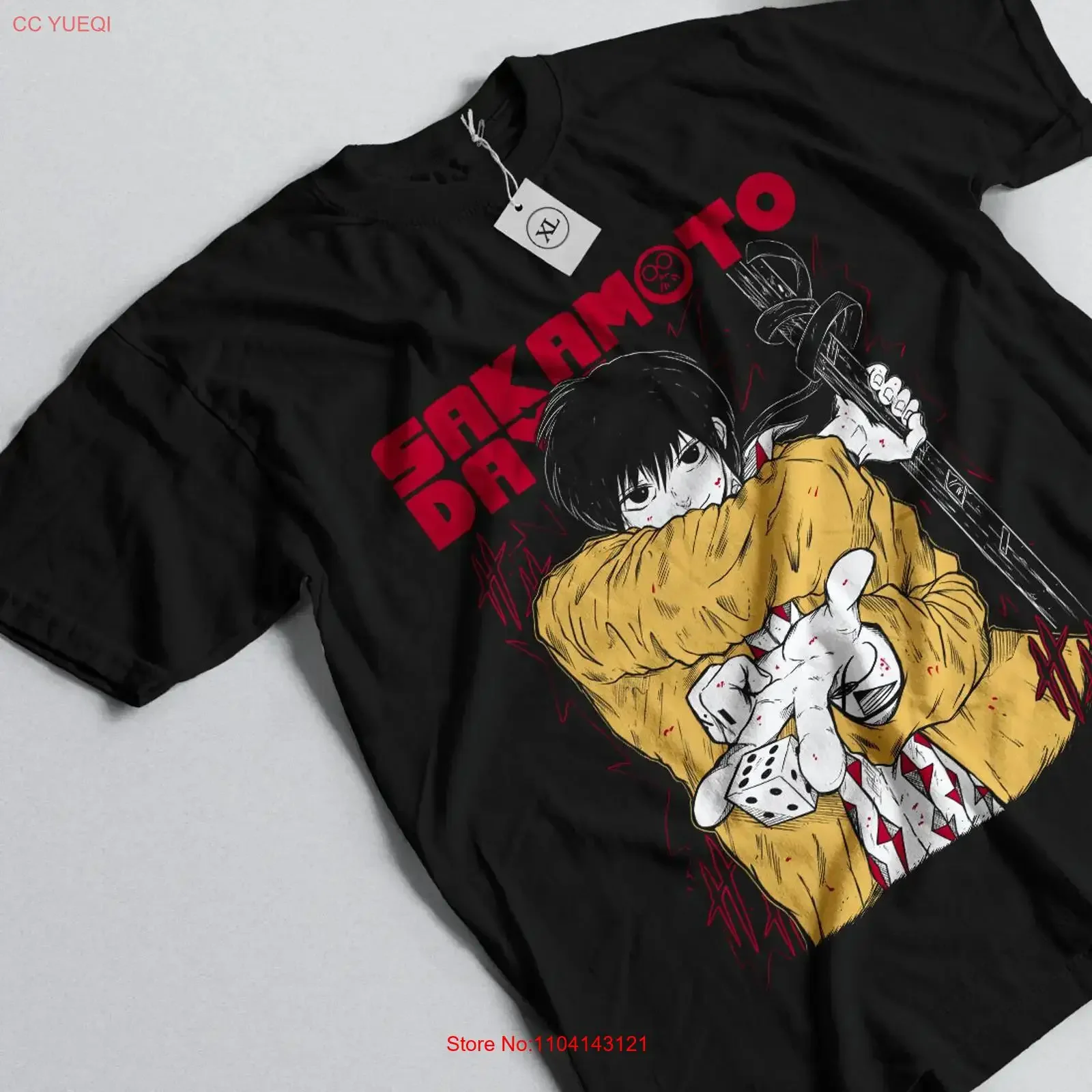 Nagumo Sakamoto Days T Shirt Taro Anime All Size vintage Washed Breathable Stylish Soft graphic Stretched homme Slightly