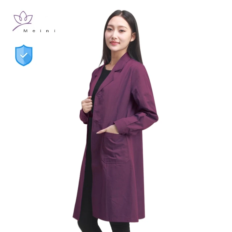 Electromagnetic radiation protective metal fiber/silver fiber unisex overcoat Power plant, monitoring room EMR shielding clothes