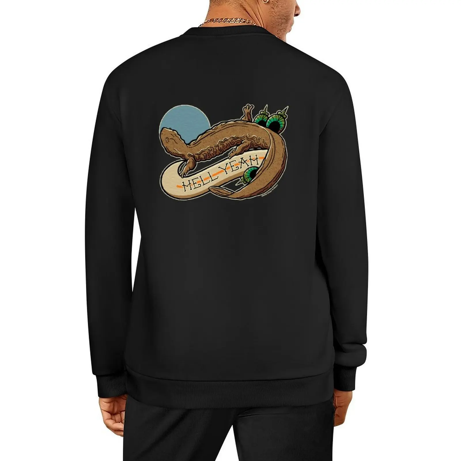 

Hell Yeah, Hellbender Pullover men wear male clothes autumn mens designer clothes pullover