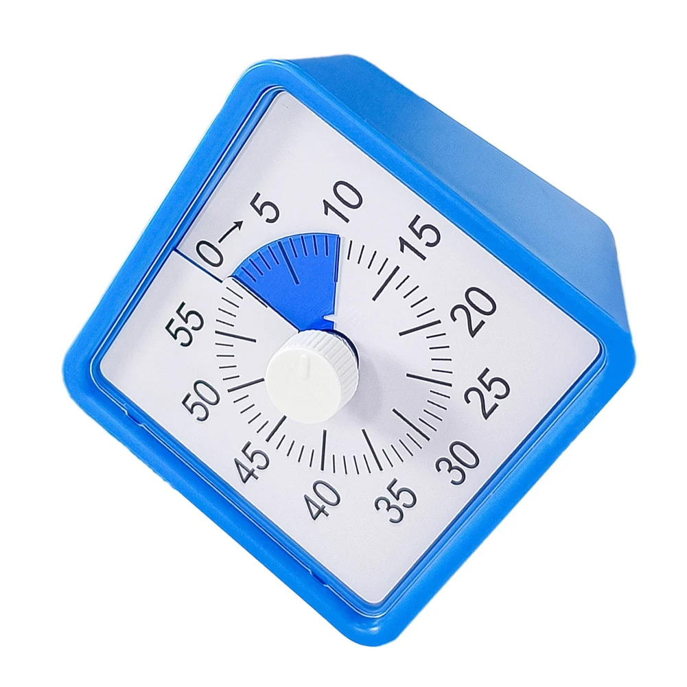 Upgraded 60 Minute Visual Timepiece For Kids, Visual Countdown Timepiece For Kitchen Pomodoro Timepiece With Silent Operation