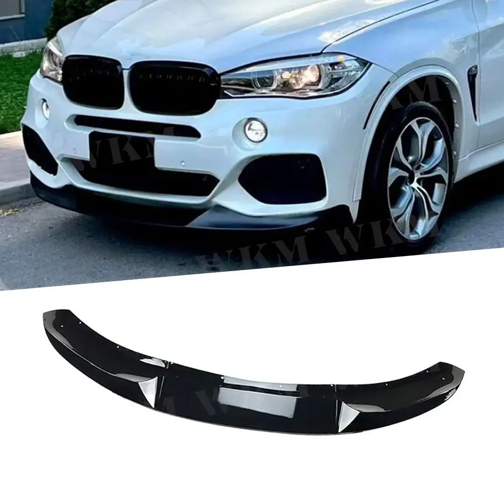 

Передний спойлер из АБС-пластика для BMW X5 F15 2014-2018, головной бампер, защита подбородка, крышка бампера, удлинитель переднего бампера, комплекты 3 шт./компл.