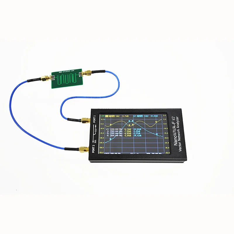 NanoVNA-F V2 3GHz Vector Network Analyzer 4.3 inch Touch Screen NanoVNA V2 Antenna Analyzer