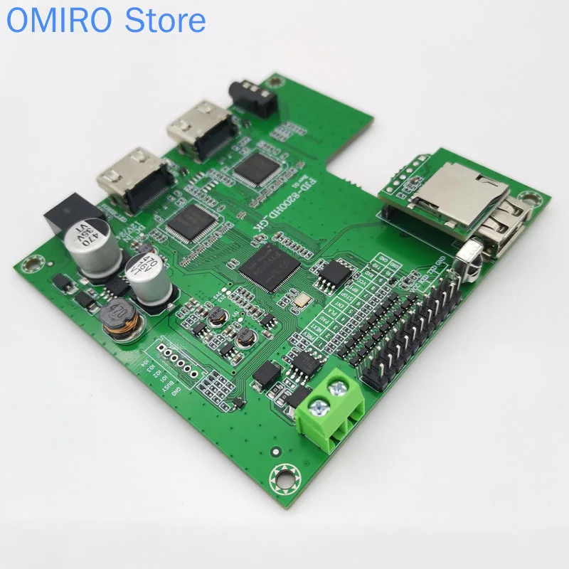 

Mp4 HD video player board dual HDMI output serial communication 1080p decoder module