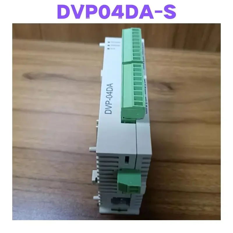 

Second-hand DVP04DA-S PLC Extension Module Tested OK