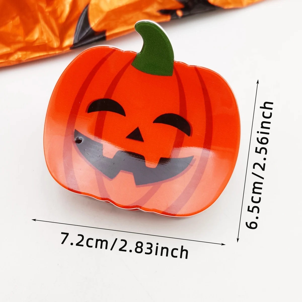 1PCS Halloween Haar Zubehör Geist Haar Clip für Frauen Mädchen Rote Hörner Haarnadel Schädel Klaue Y2K Gothic Haar schmuck – Detail 2
