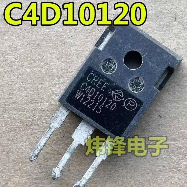 10pcs 100% Original disassembly C4D10120 10A 1200V Sic Silicon Carbide Schottky Diode TO-247