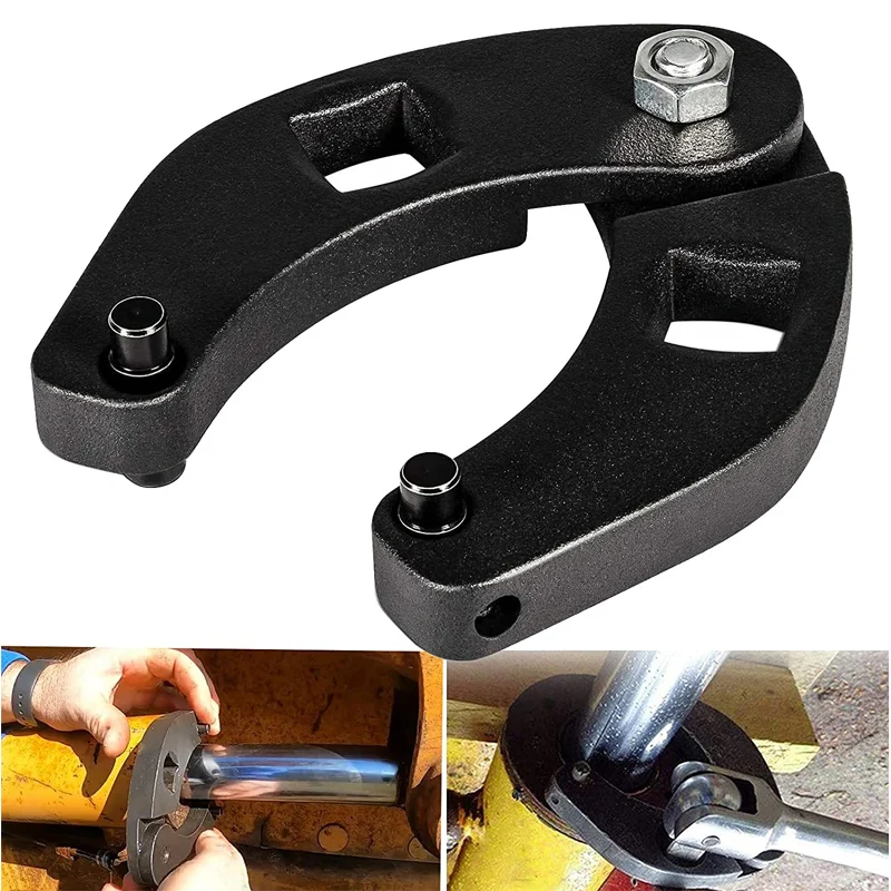 

ANX 7463 Small Universal Adjustable Gland Nut Wrench for Hydraulic Cylinder Nuts 3-3/4" on Most Farm and Construction Equipment