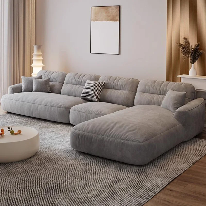 Minimalistyczne sofy do salonu narożnik tkaniny luksusowa sofa segmentowa wygodne sofy wypoczynkowe Modernos Para Sala wystrój pokoju