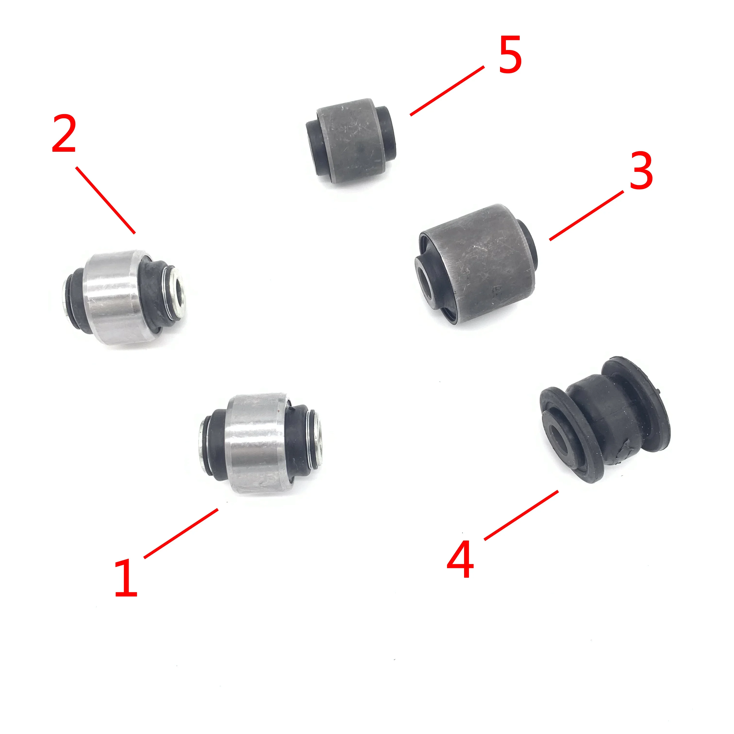 Car accessories Rear axle rear sheephorn rubber bushing rear knuckle rubber bushing security protection