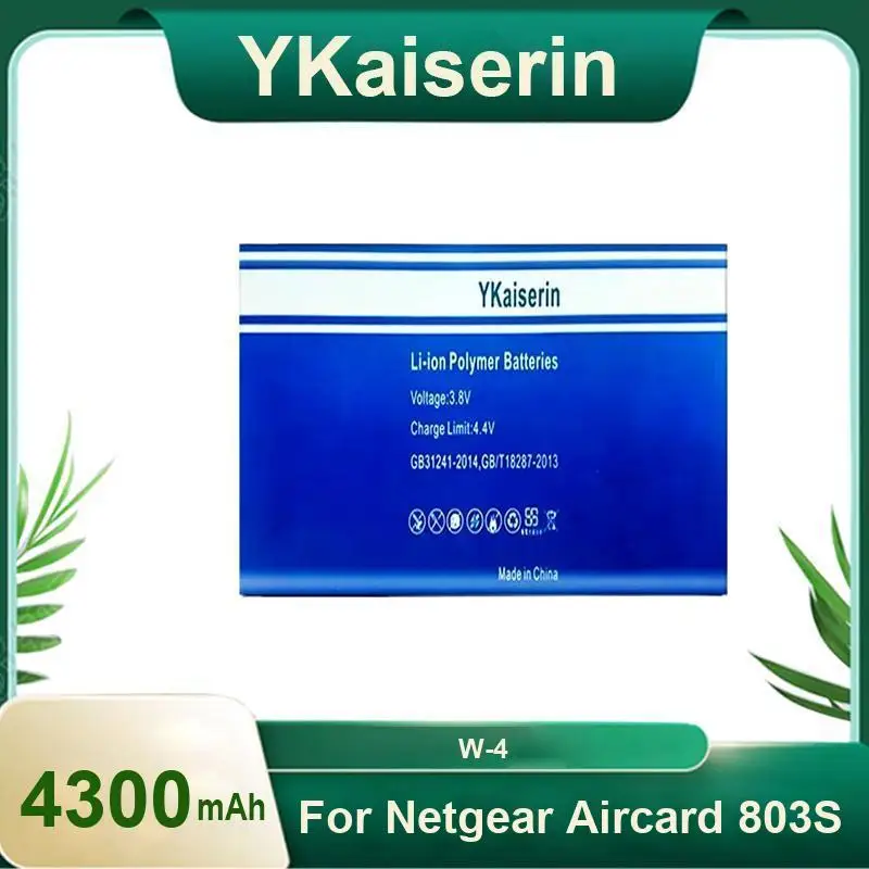 

Для Netgear Aircard 803S хорошая низкотемпературная работа 4300 мАч быстрая доставка W-4 аккумулятор для маршрутизатора