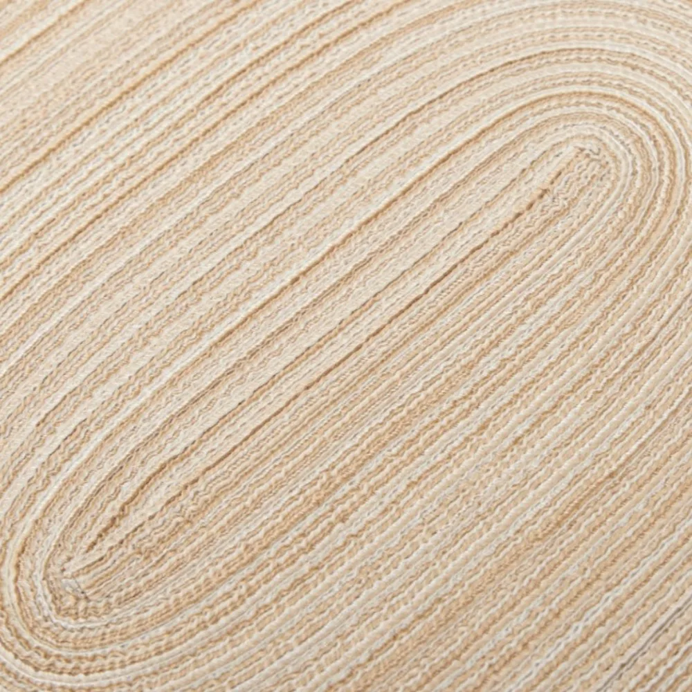 الإبداعية البيضاوي وسادة مقاومة للحرارة المنسوجة يدويا عدم الانزلاق الجدول الحصير الوقايات قابل للغسل مضفر الجدول مكان الحصير لطاولة الطعام #4