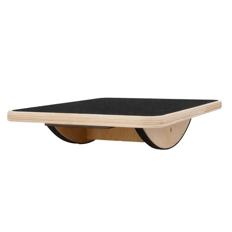 Professional Wooden Balance Board Balancing Rocking Board Level Training Balance Gym Exercise Fitness Equipments For Under Desk