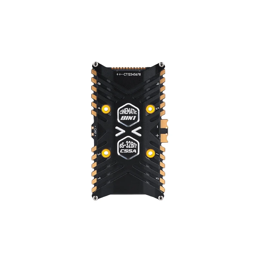 Cine55A 8S 8IN1 High Efficiency 60A/48V 80A/100A Flight Controller FPV Drones Accessories