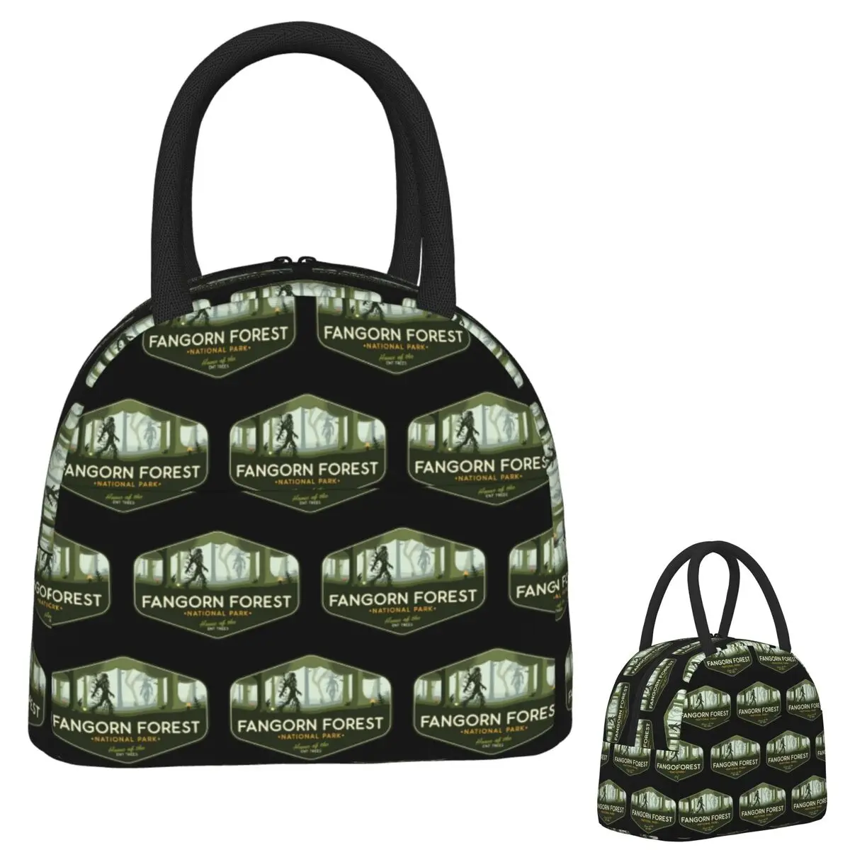 

Фанкунский лес, национальный парк, дом деревьев, сумки для обеда, изолированная коробка для бенто, портативная сумка для обеда, сумки для пикника, термосумка