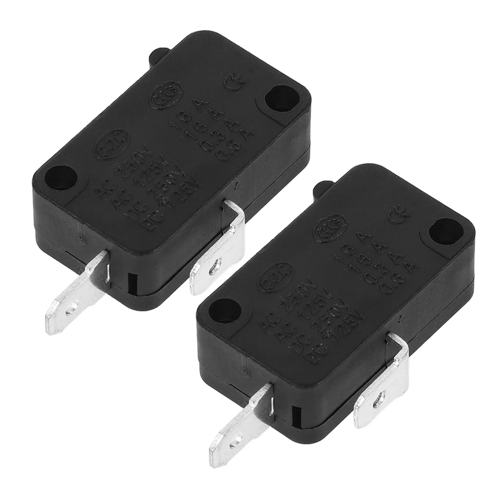 

2Pcs Microwave Oven Door Switch Replacement Normally Open for Rice Cooker Microwave Repair Accessory Fridge Switch