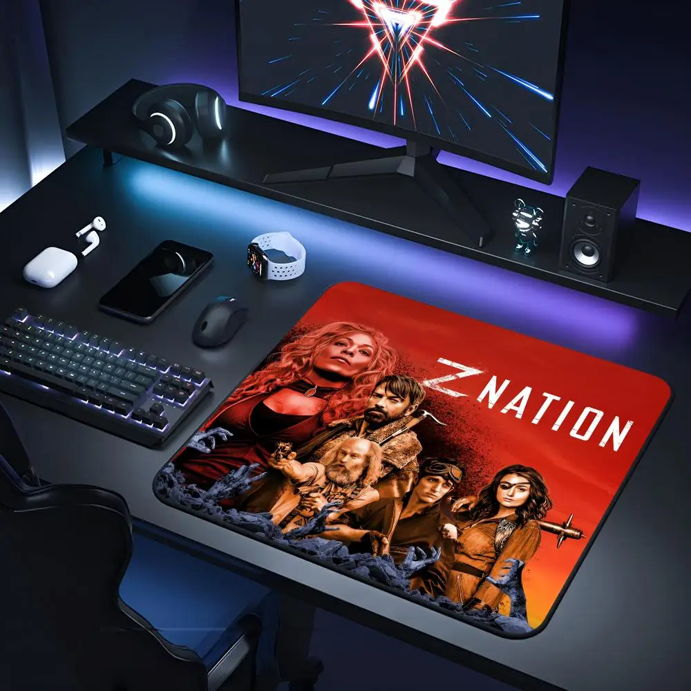 Z Nation Mouse Pad Gaming Laptops Keyboard Mat Deskmat Pc Accessories Desk Protector Mousepad Gamer Mats Anime Mause Pads