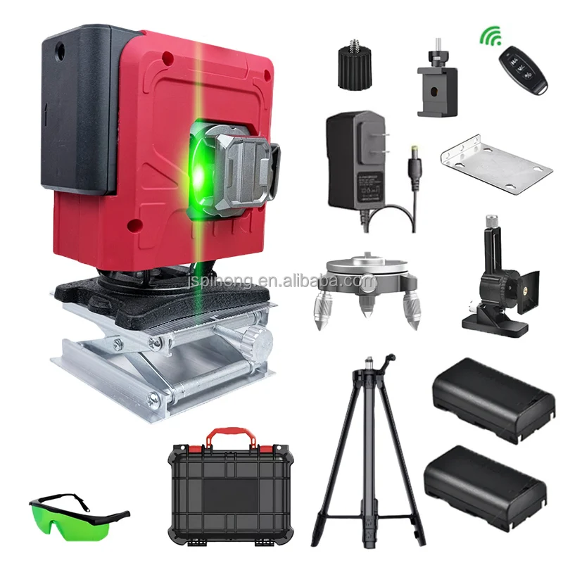 

Factory Cheapest Self Leveling Level Laser 16/12/8 Line High Precision Line Throwing Instrument 360 Laser Levels