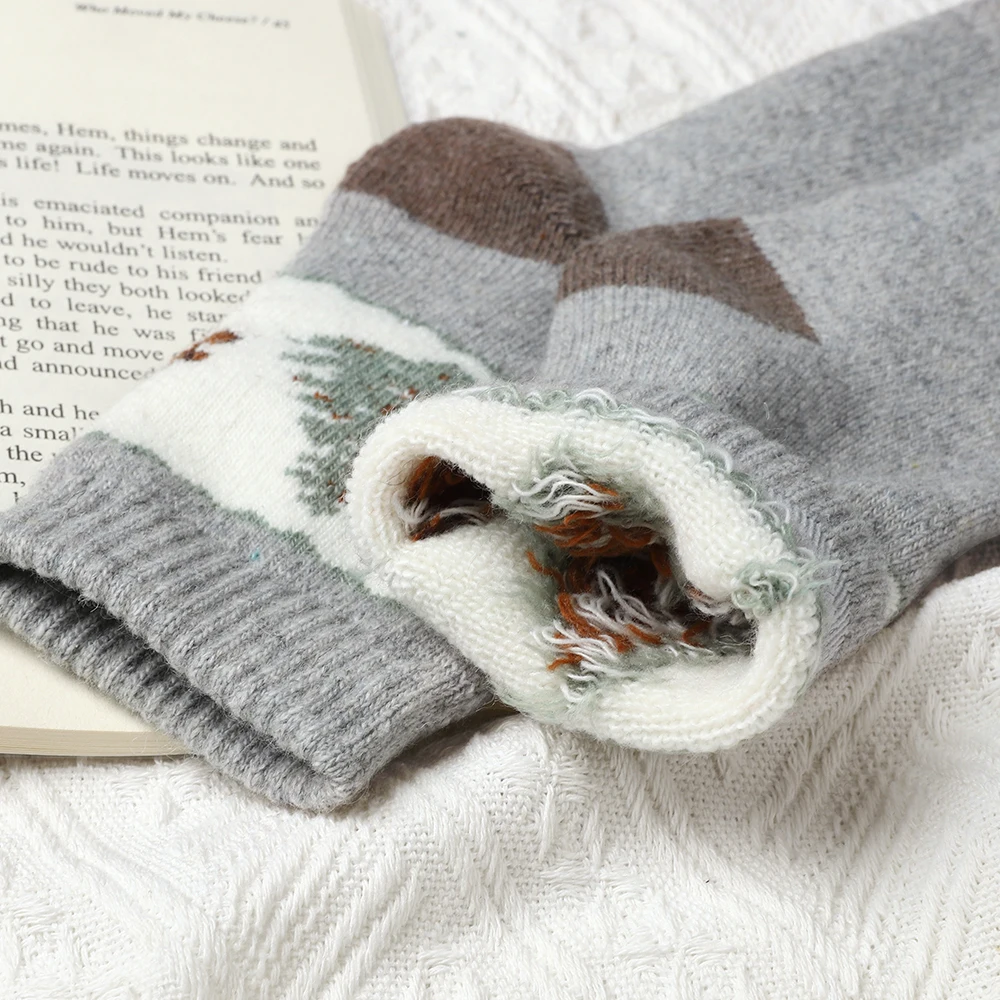 5 Pairs Women's Winter Wool So - Thermal Sock Wool recension och pris