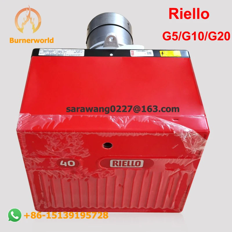 

Original RIELLO Oil Burner 40G5 G10 G20 Diesel Burner One stage Diesel Oil Burner Boiler Riello G5 Industrial Diesel Burner