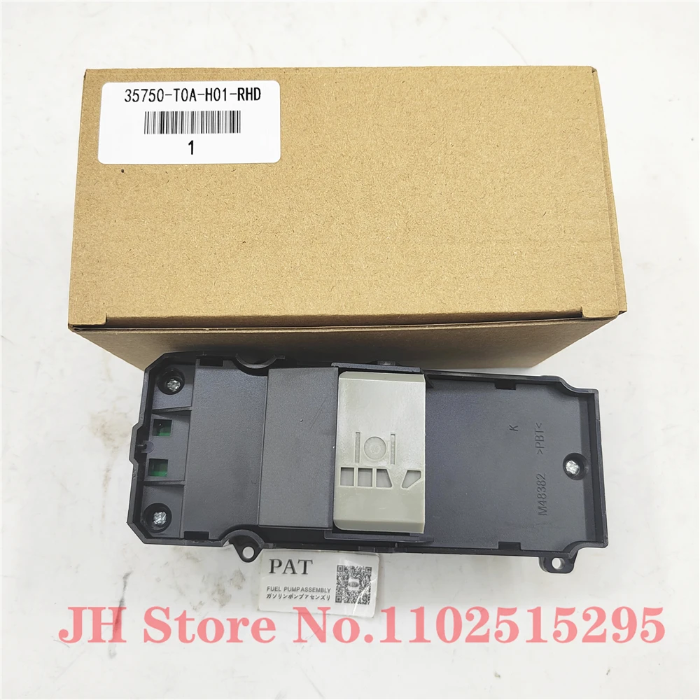 JH RHD Driver Side Master Power Window Switch For Honda Accord CR-V Civic CP 35750-T0A-U03 35750T0AU03