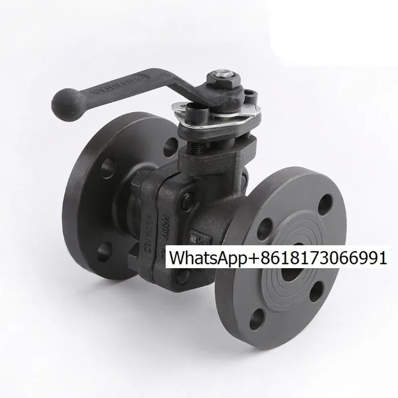 DN50 2 inch wcb cast steel api flange end two-way ball valve 38