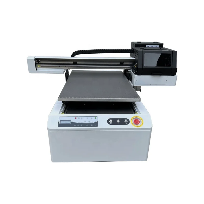 LED UV Flatbed DTF Sticker printer 6090 with TX800 XP600 I3200 Printhead