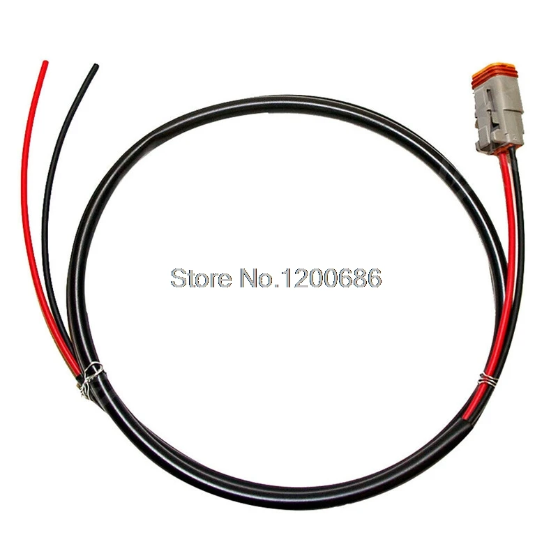 

1 meter DT connector DT06-2S 16 AWG Wire E-Series or SR-Series light bars t for E-Series or SR-Series light bars