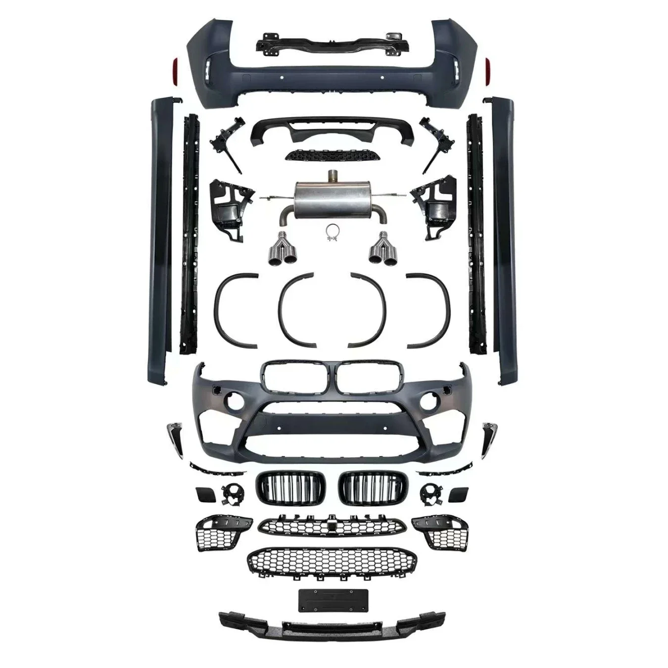 

body kit For BMW X5 f15 Upgrade to X5M F85 bodykit bumper