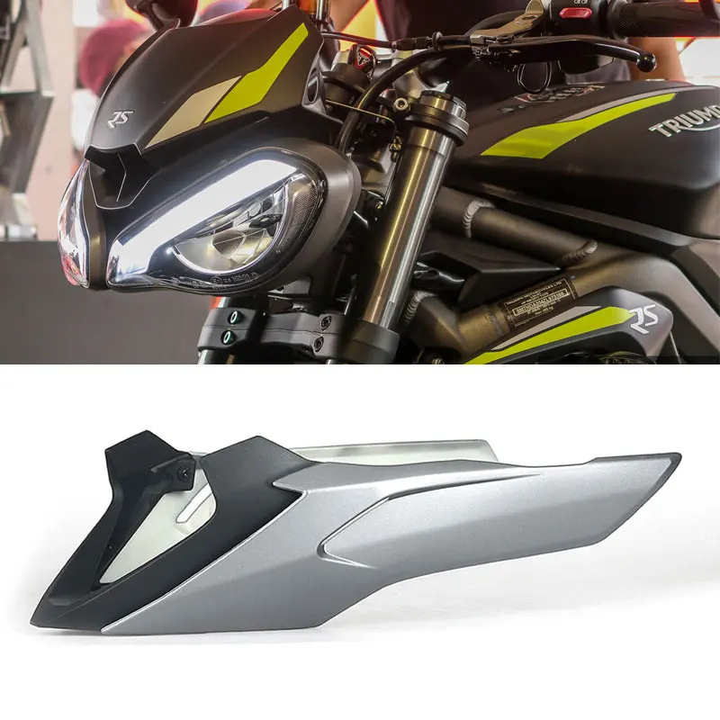 

Motorcycle Engine Lower Spoiler Body Bellypan Fairing Protector Guard Chassis Shield For Street Triple 765 RS 765RS 2017-2022