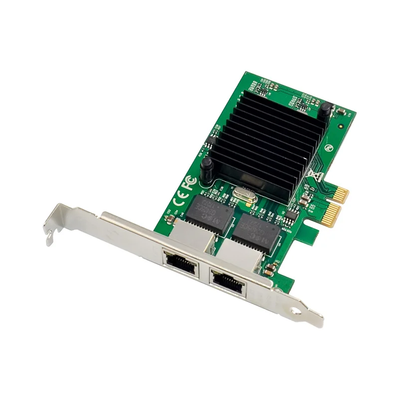 SUNWEIT ST725 PCIe X1 carte Ethernet double Gigabit JL82575 Chipset 2 ports 1000 Mbps carte réseau