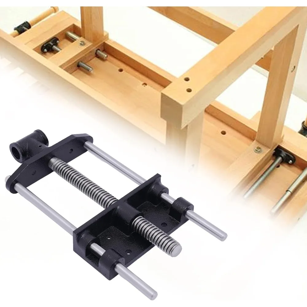 

7 Inch Vice Woodworking Wood Vice Front Pliers Planing Bench Woodworking Heavy Duty Table Clamp Clip for Planer Bench
