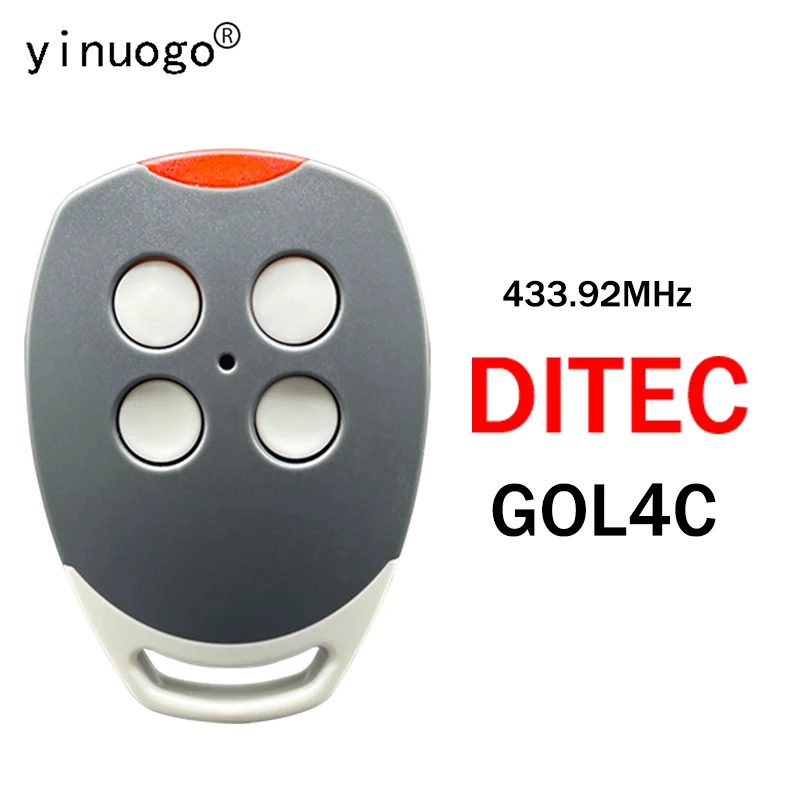 

For DITEC GOL4C Garage Door Remote Control 433.92MHz Fixed Code Door Opener DITEC Remote Control GOL4C Electric Door Controller