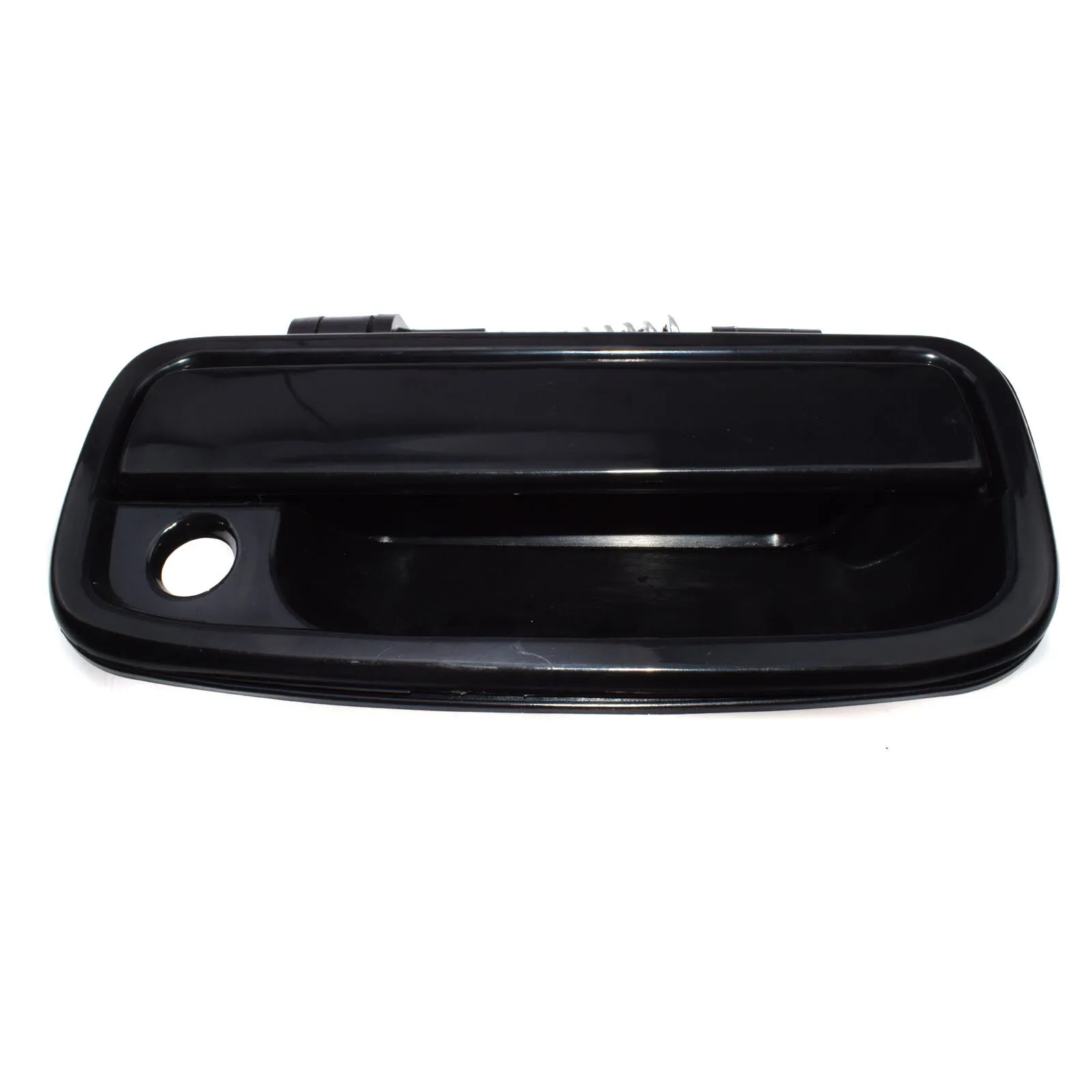 

Front passenger side exterior door handle black for Toyota Tacoma pickup 95-04-