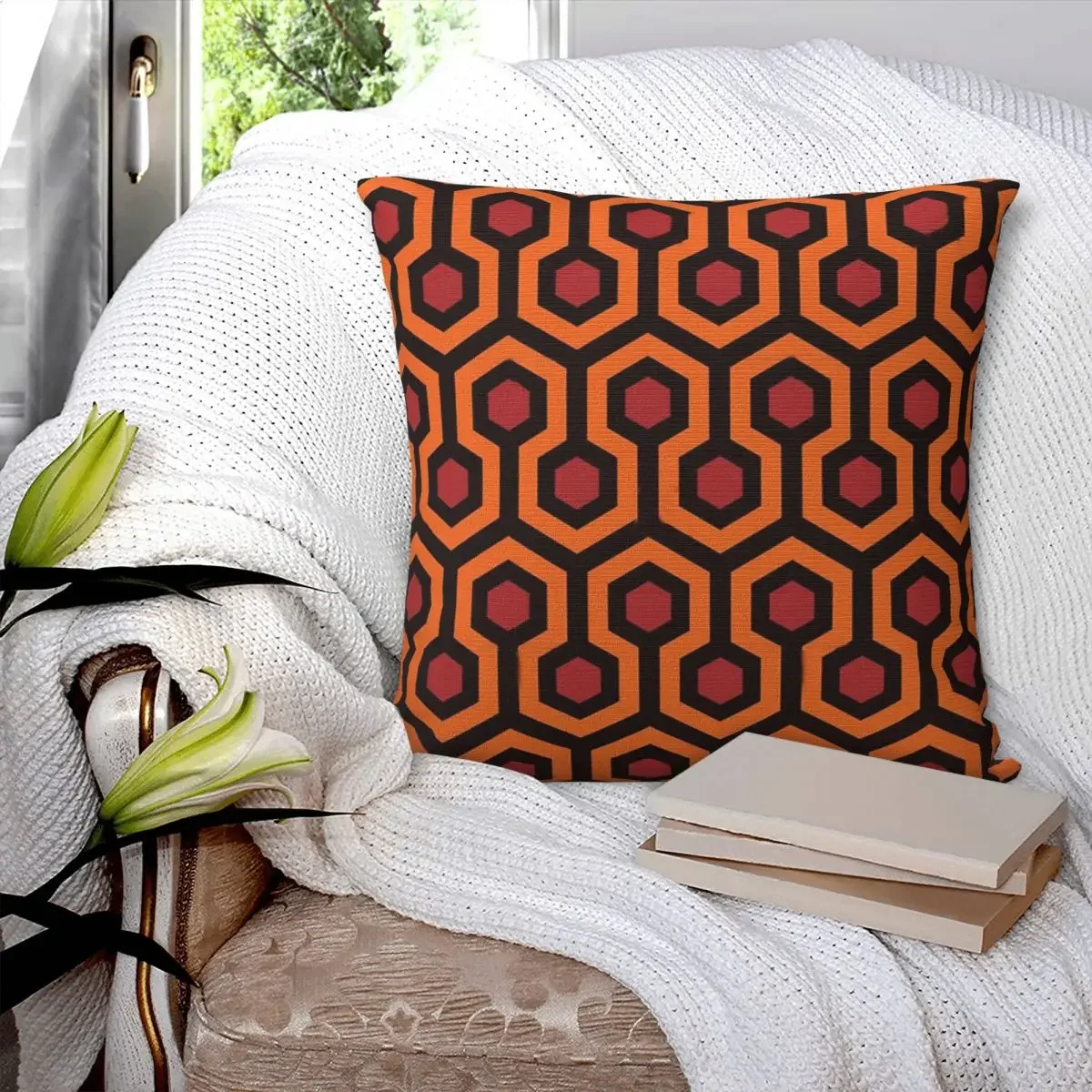 Redrum Mid Century Modern MCM Overlook Hotel Shining 237 Pillowcase Cushion Comfort Throw Pillow Sofa Decorative Cushions Used