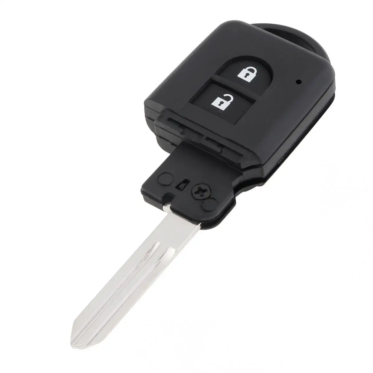 Auto Car Key Shell Case 2 Buttons Smart Car Remote Key Shell Fit for Nissan Micra X-Trail Qashqai- Note Duke- Juke Parthfinder