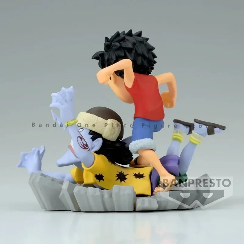 Bandai-Figurines d'action Luffy, Modèle de collection authentique, Jouets cancers, Décor de figurines d'anime Hobby, Cadeaux originaux, En stock