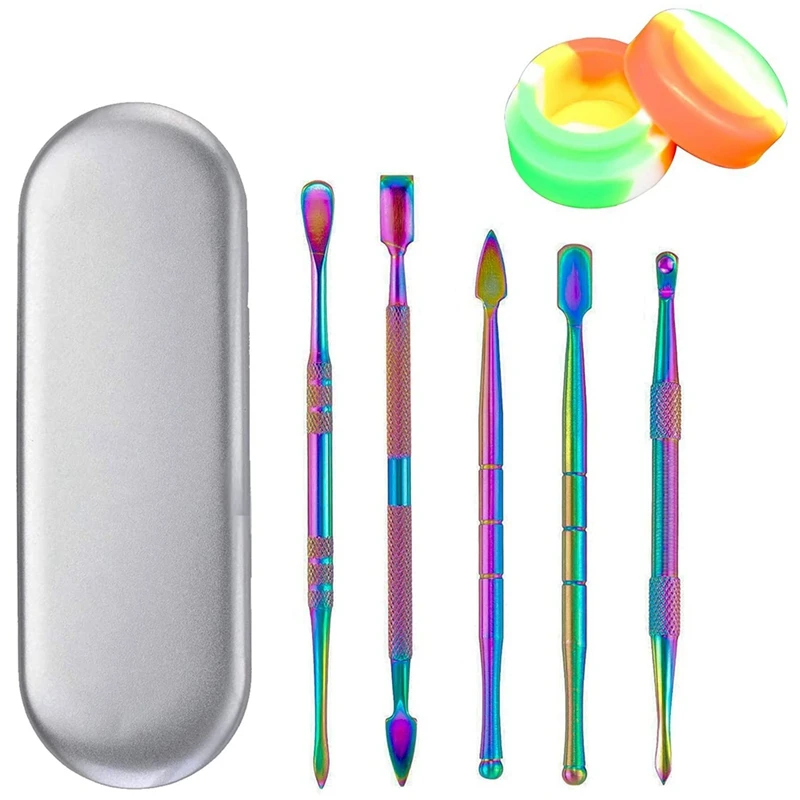 Wax Carving Tool Set: Rainbow Stainless Steel Set For Jewelry Making Wax Molding Materials