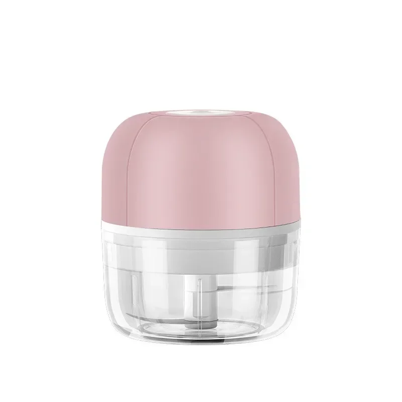 Elektrischer Zerkleinerer, USB-Fleischwolf, Knoblauchstampfer, robust, langlebig, zerkleinerter Ingwer, Gemüsebrecher, Mini-Küchenutensilien